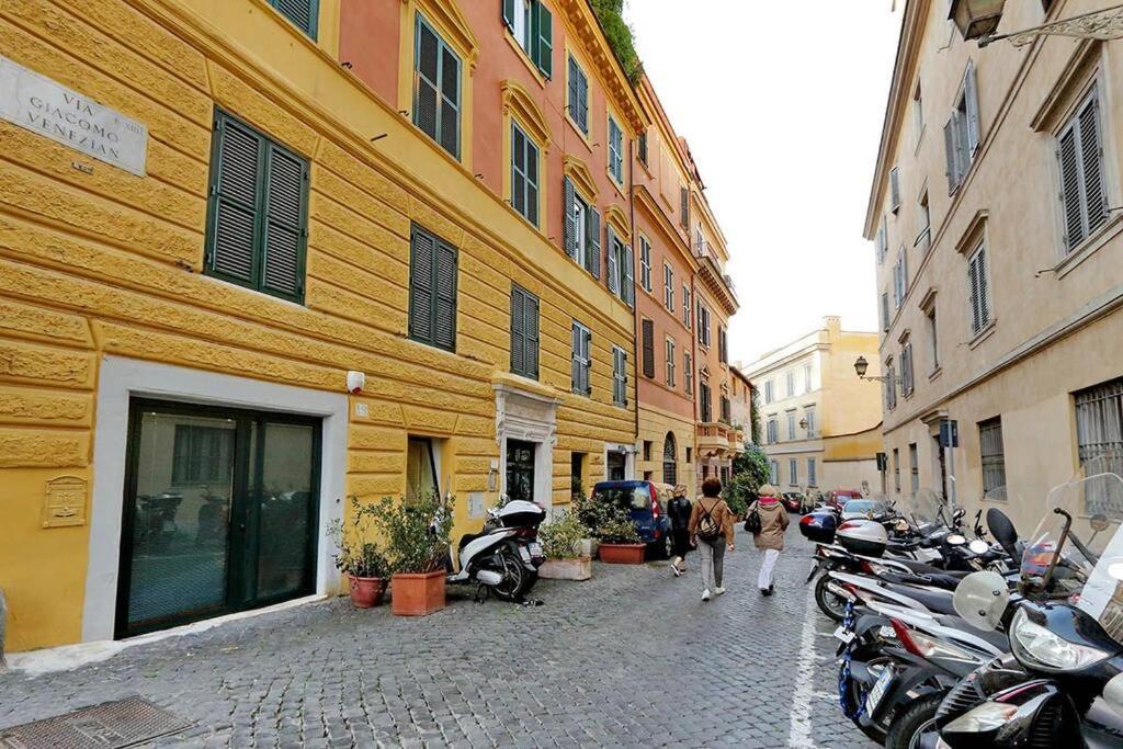 Trastevere Lovely Studio Apartment Rom Exteriör bild